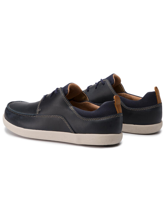 Clarks Clarks Туфлі Un Lisbon Lace 261416077 Cиній