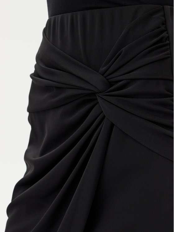 Rinascimento Rinascimento Midi svārki CFC0123489003 Melns Regular Fit