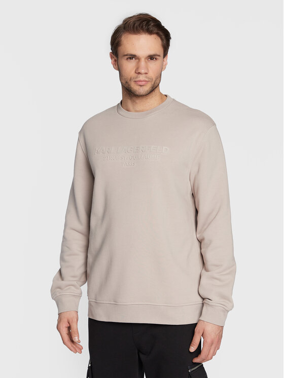 Felpa 705033 524910 Beige Regular Fit