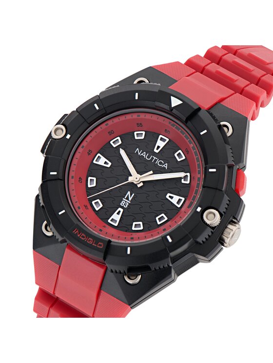 Nautica Nautica Ρολόι NAPCNS406 Κόκκινο