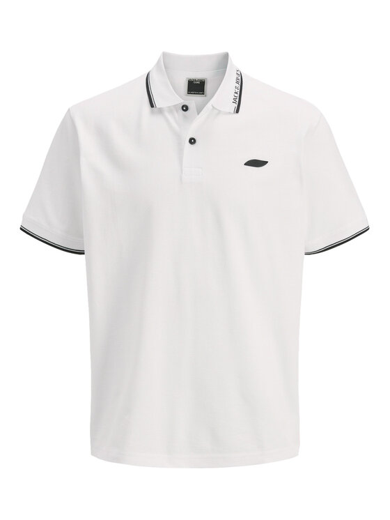 Jack&Jones Jack&Jones Polo majica Pacer 12273303 Bela Regular Fit