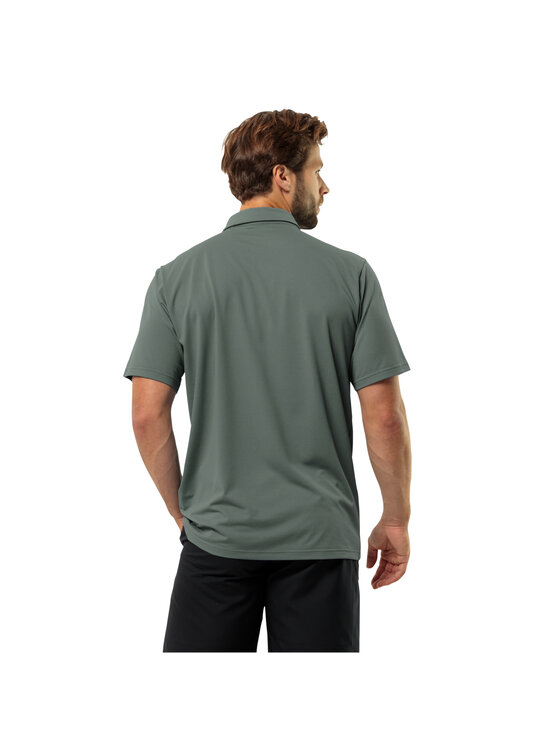 Jack Wolfskin Jack Wolfskin Polo Jack Wolfskin Delfami Polo Shirt Verde Regular Fit