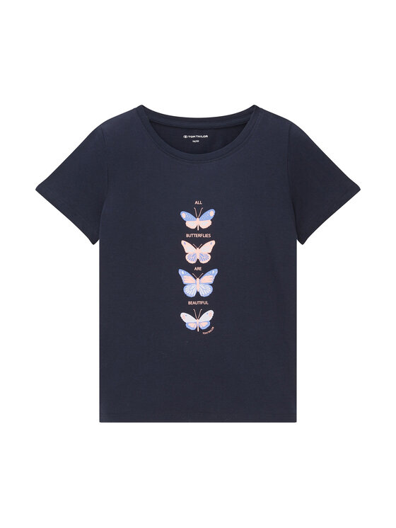 Tom Tailor Tricou 1035196 Albastru