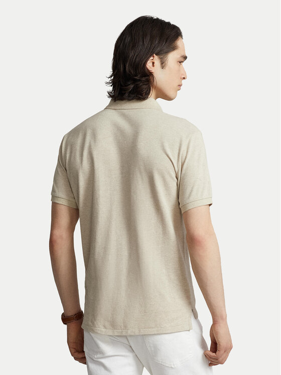 Polo Ralph Lauren Polo Ralph Lauren Polo majica 710536856215 Bež Slim Fit