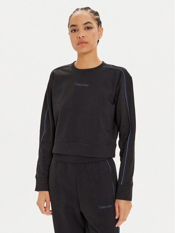Calvin Klein Underwear Calvin Klein Underwear Bluză 000QS7264E Negru Regular Fit