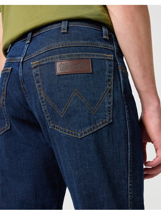 Wrangler Wrangler Jeansy Texas Slim Niebieski Slim Fit
