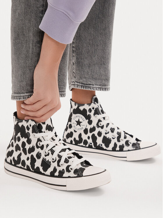 Converse Converse Кеди Chuck Taylor All Star Cow Print A17919C Білий