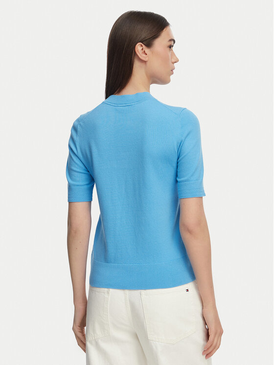 Tommy Hilfiger Tommy Hilfiger Pullover WW0WW49705 Blau Slim Fit