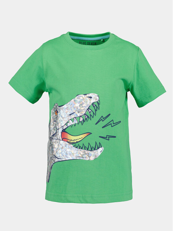 Blue Seven Tricou 802319 X Verde Regular Fit