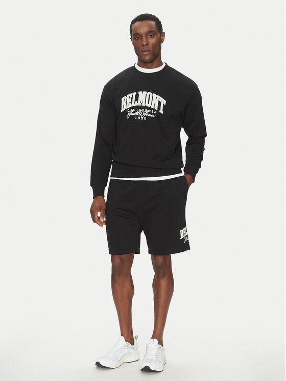 Jack&Jones Jack&Jones Μπλούζα Detroit 12268470 Μαύρο Relaxed Fit
