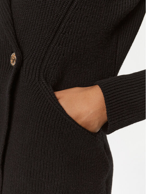 Liu Jo Liu Jo Cardigan CF3375 MA06O Negru Regular Fit