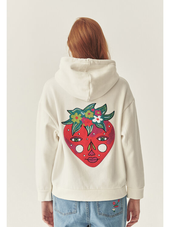 TATUUM Tatuum Bluza ADENA 2 Écru Loose Fit