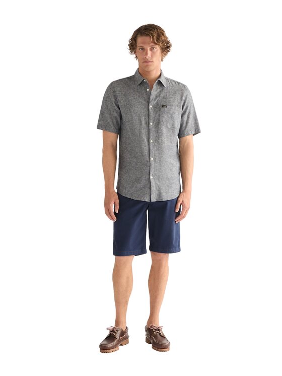 Wrangler Wrangler Szorty materiałowe 112377832 Niebieski Regular Fit