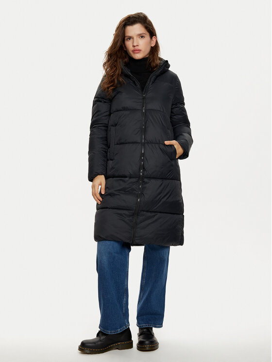 4F 4F Zimné bundy 4FWAW24TDJAF475 Čierna Regular Fit