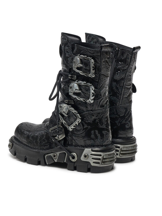 NEW ROCK NEW ROCK Bocanci M-391-S4 Negru