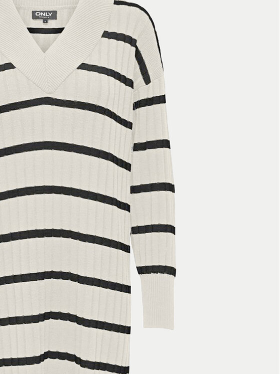 ONLY ONLY Džemper haljina New Tessa 15236372 Bež Relaxed Fit