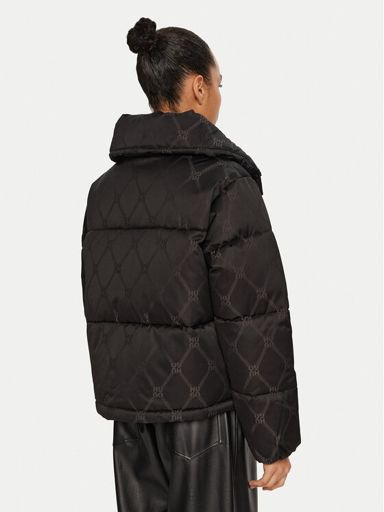 HUGO HUGO Télikabát Fary-3 50528397 Fekete Regular Fit