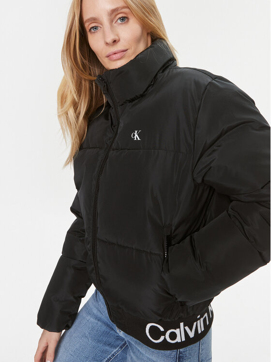 Calvin Klein Jeans Calvin Klein Jeans Μπουφάν χειμωνιάτικο J20J222334 Μαύρο Relaxed Fit
