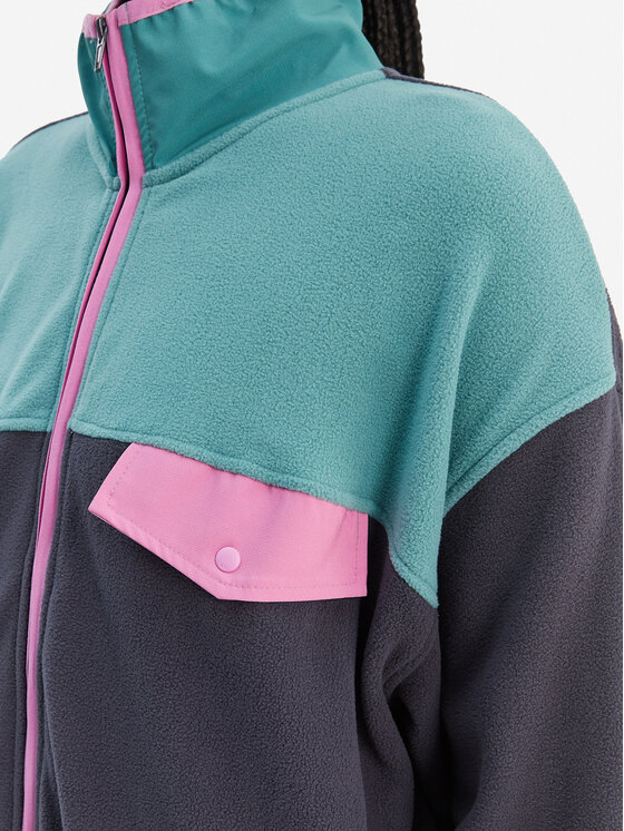 Quiksilver Quiksilver Fleecová mikina Kedai EQWPF03005 Sivá Regular Fit