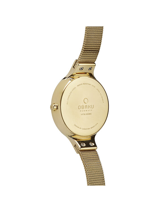 Obaku Obaku Orologio V173LXGGMG Oro