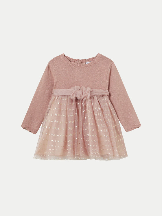Mayoral Vestito elegante 2909 Rosa Regular Fit, taglia : 24M