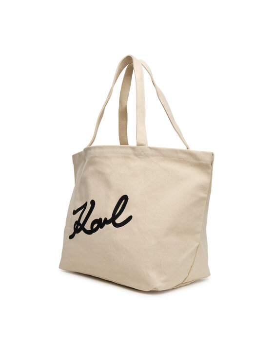 KARL LAGERFELD KARL LAGERFELD Torebka A3W50108 Écru