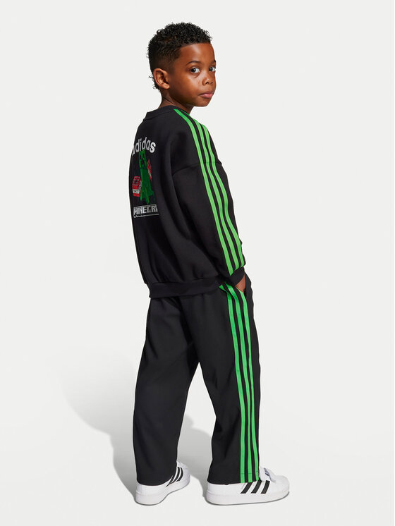 adidas adidas Анцуг Minecraft JW5331 Черен Loose Fit