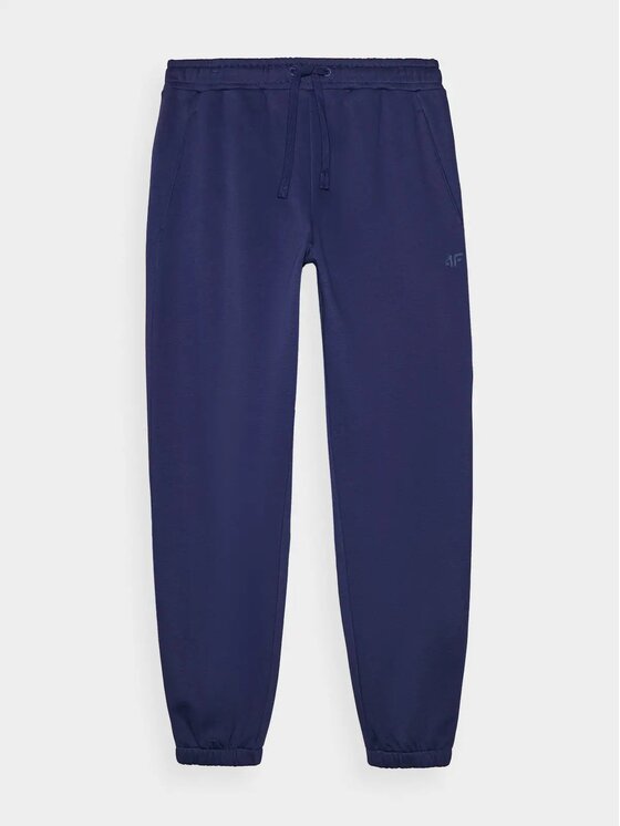 4F 4F Pantaloni da tuta 4FWMM00TTROM1140-31S Blu Regular Fit