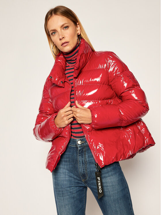 PINKO PINKO Talvejope Mirco Caban Al 20-21 BLK01 1G154H Y6BJ Punane Regular Fit