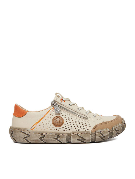Rieker Pantofi L0355-61 Bej