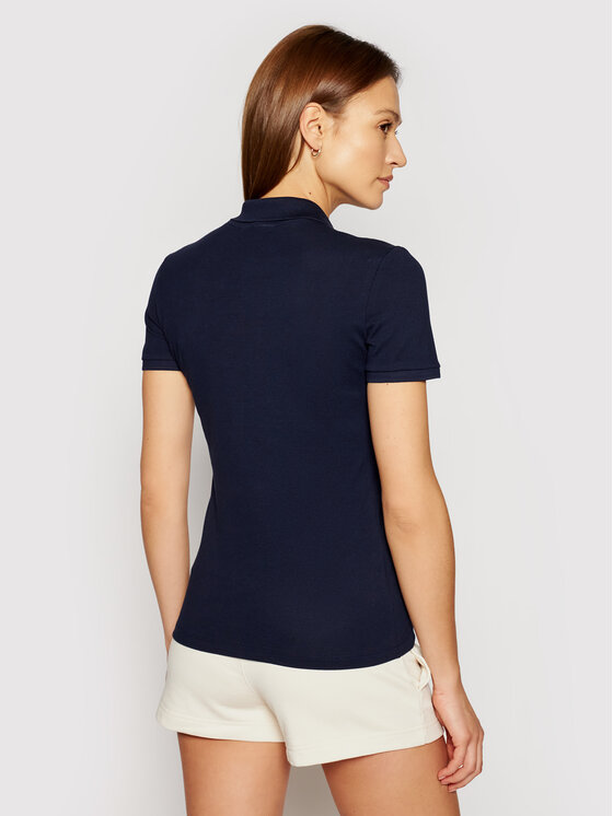 Lacoste Lacoste Polokošile PF5462 Tmavomodrá Slim Fit