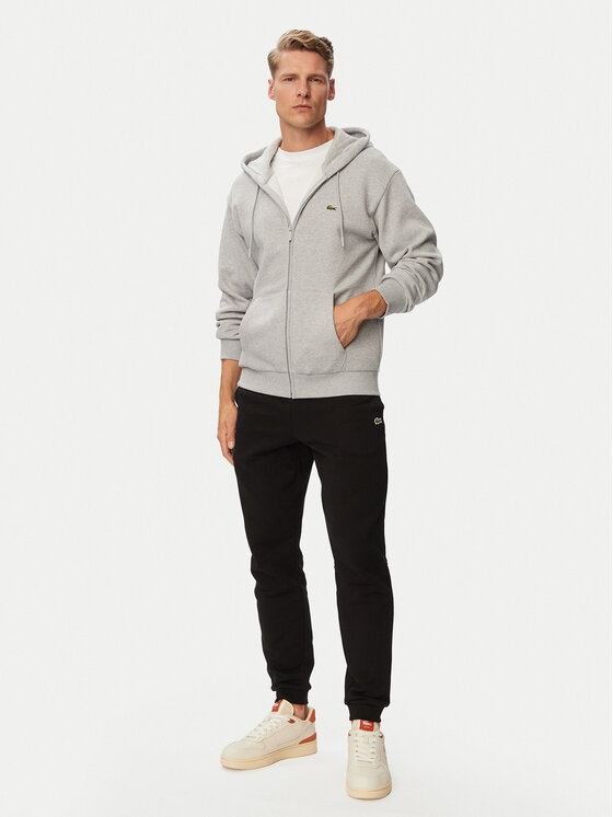 Lacoste Lacoste Μπλούζα SH8864 Γκρι Regular Fit