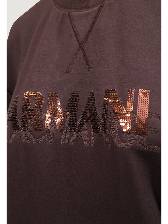 Armani Exchange Armani Exchange Bluza XW002397 AF13397 Brązowy Casual Fit