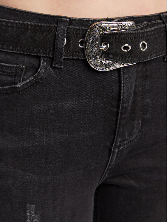 Liu Jo Liu Jo Τζιν UF2013 DS015 Μαύρο Slim Fit