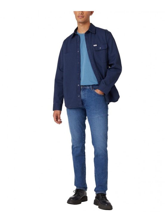 Wrangler Wrangler Jeansy W12SYLZ88 Niebieski Slim Fit