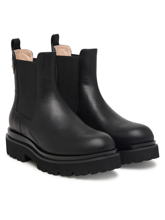 Coccinelle Coccinelle Klassische Stiefeletten Mavery Cow E4 VPS 11 02 01 Schwarz