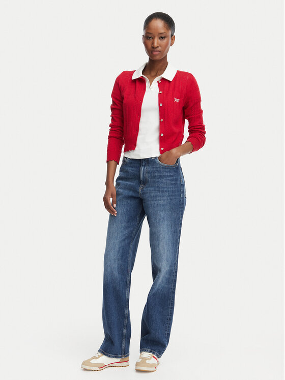 Tommy Jeans Tommy Jeans Дънки Layla High Rise DW0DW23157 Син Straight Leg