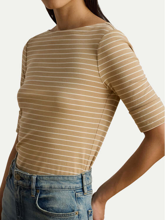 LAUREN RALPH LAUREN LAUREN RALPH LAUREN Blúzka Judy 200P13919003 Béžová Regular Fit