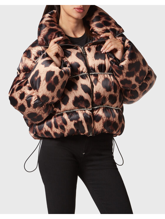 PHILIPP PLEIN PHILIPP PLEIN Kurtka puchowa 2253 Brązowy Regular Fit