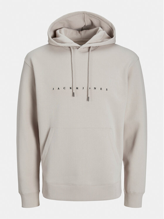 Jack & Jones Jack & Jones Mikina Star 12233972 Béžová Relaxed Fit