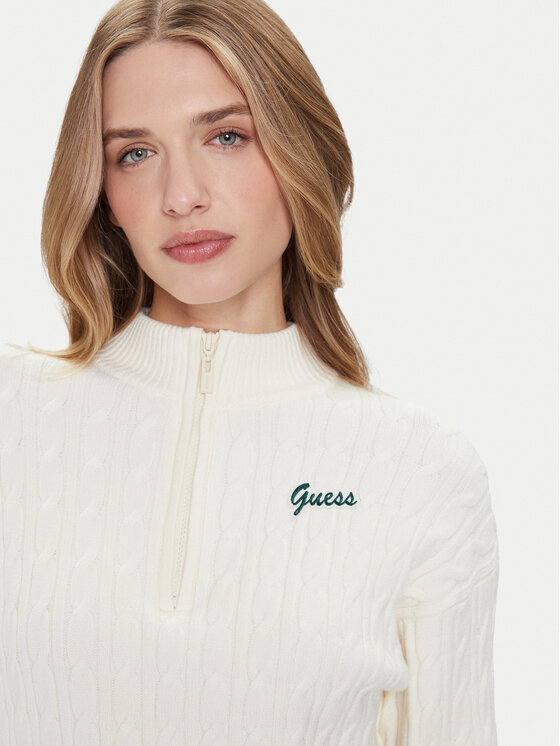 Guess Guess Kardigan V5BR02 Z0572 Beež Regular Fit