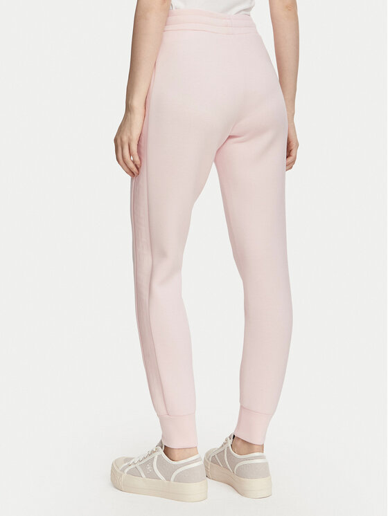 Guess Guess Spodnie dresowe V2YB18 K7UW2 Różowy jasny Regular Fit