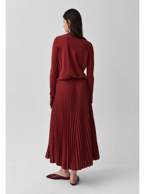 TATUUM TATUUM Sukienka codzienna ARELIO Czerwony Flare Fit