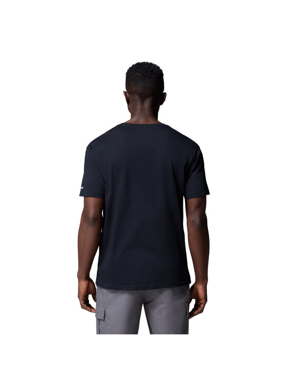 Columbia Columbia T-Shirt Columbia Path Lake II Graphic Tee Czarny Regular Fit