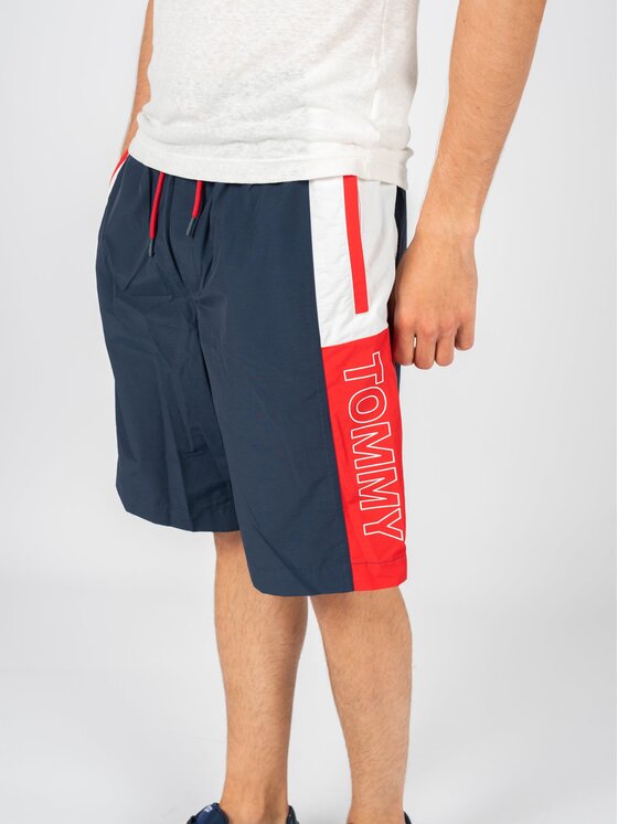 Tommy Hilfiger Tommy Hilfiger Σορτς DM0DM13220 Λευκό Regular Fit