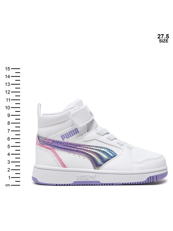 Puma Puma Sneakersy Rebound V6 Mid Bouncy Sky Ac+ Ps 398726 01 Biały