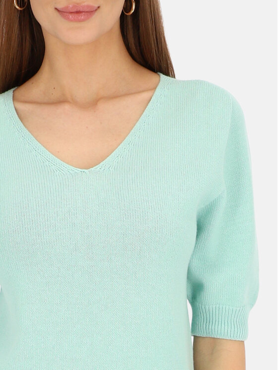 L’AF L’AF Sweter Fredo Zielony Regular Fit