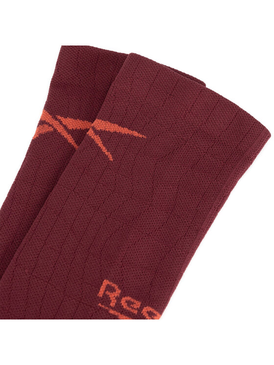 Reebok Reebok Дълги чорапи unisex R0385-SS24 (1-pack) Червен