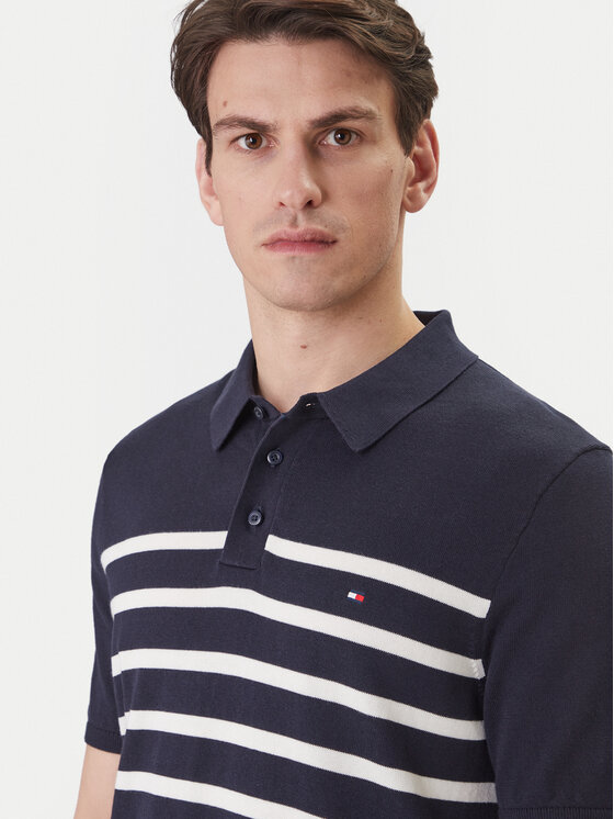 Tommy Hilfiger Tommy Hilfiger Polo Essential MW0MW37396 Tamnoplava Regular Fit