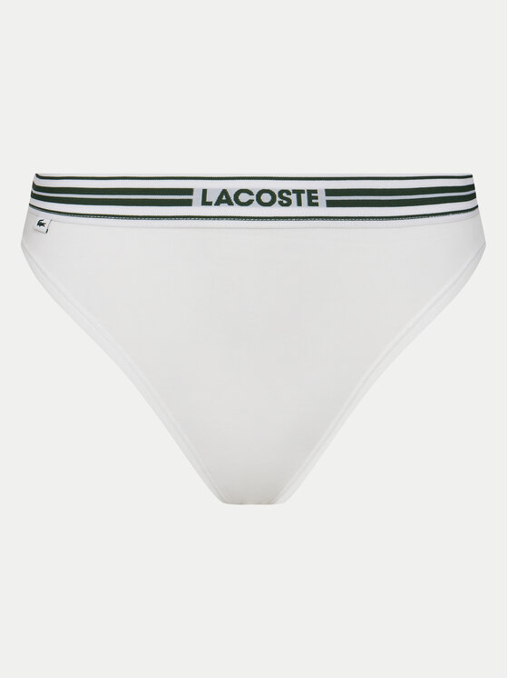 Lacoste Perizoma 8F5147 Bianco, taglia : XS